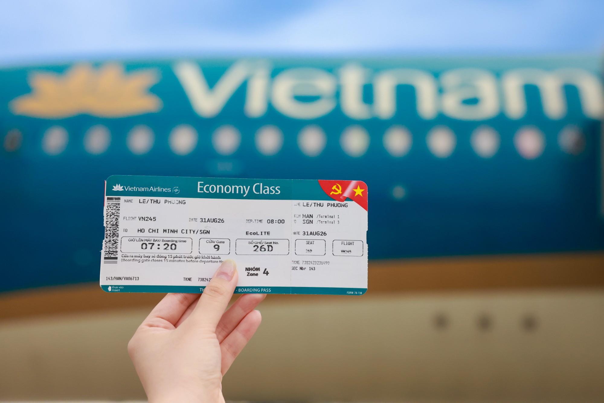 Giai điệu Quốc khánh vang lên ở độ cao 10.000 mét trên chuyến bay Vietnam Airlines- Ảnh 5.