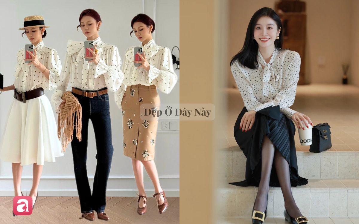 Chiếc sơ mi vừa sang chuẩn old money vừa là nét chấm phá thú vị cho style công sở - Ảnh 1.