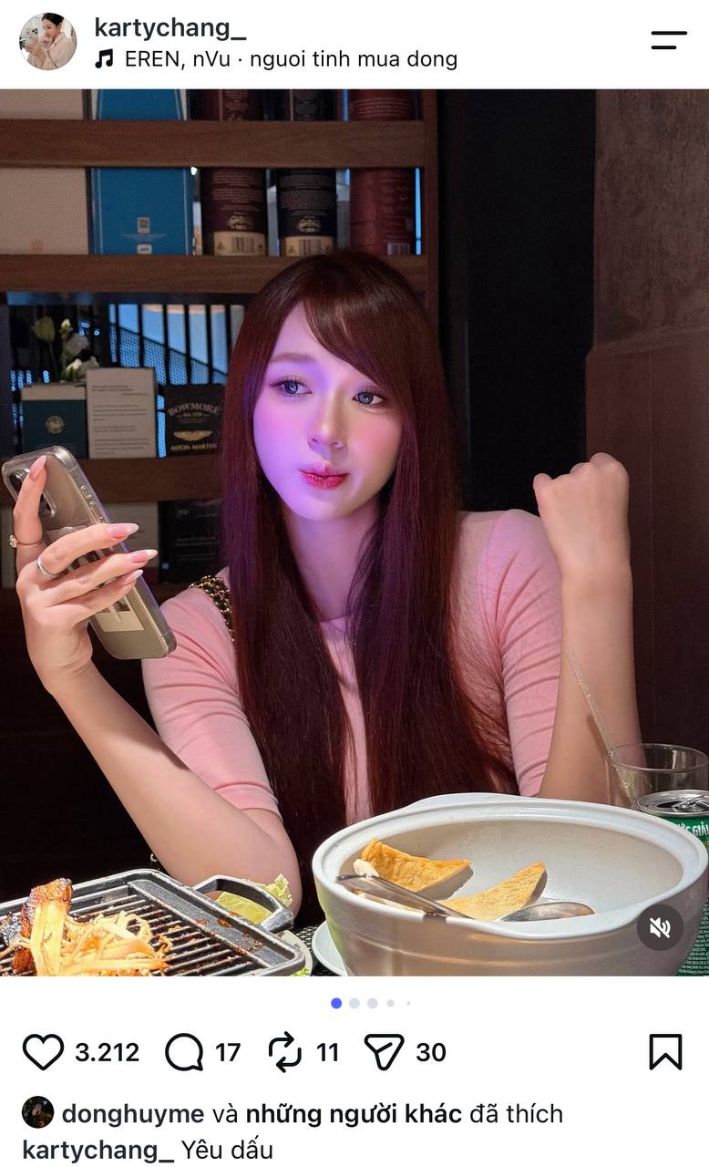 &ldquo;Ph&uacute; b&agrave;&rdquo; qu&ecirc; Điện Bi&ecirc;n bị soi cả rổ hint hẹn h&ograve; với Đồng Huy Me: Đo&aacute;n vội sinh con cực phẩm- Ảnh 6.