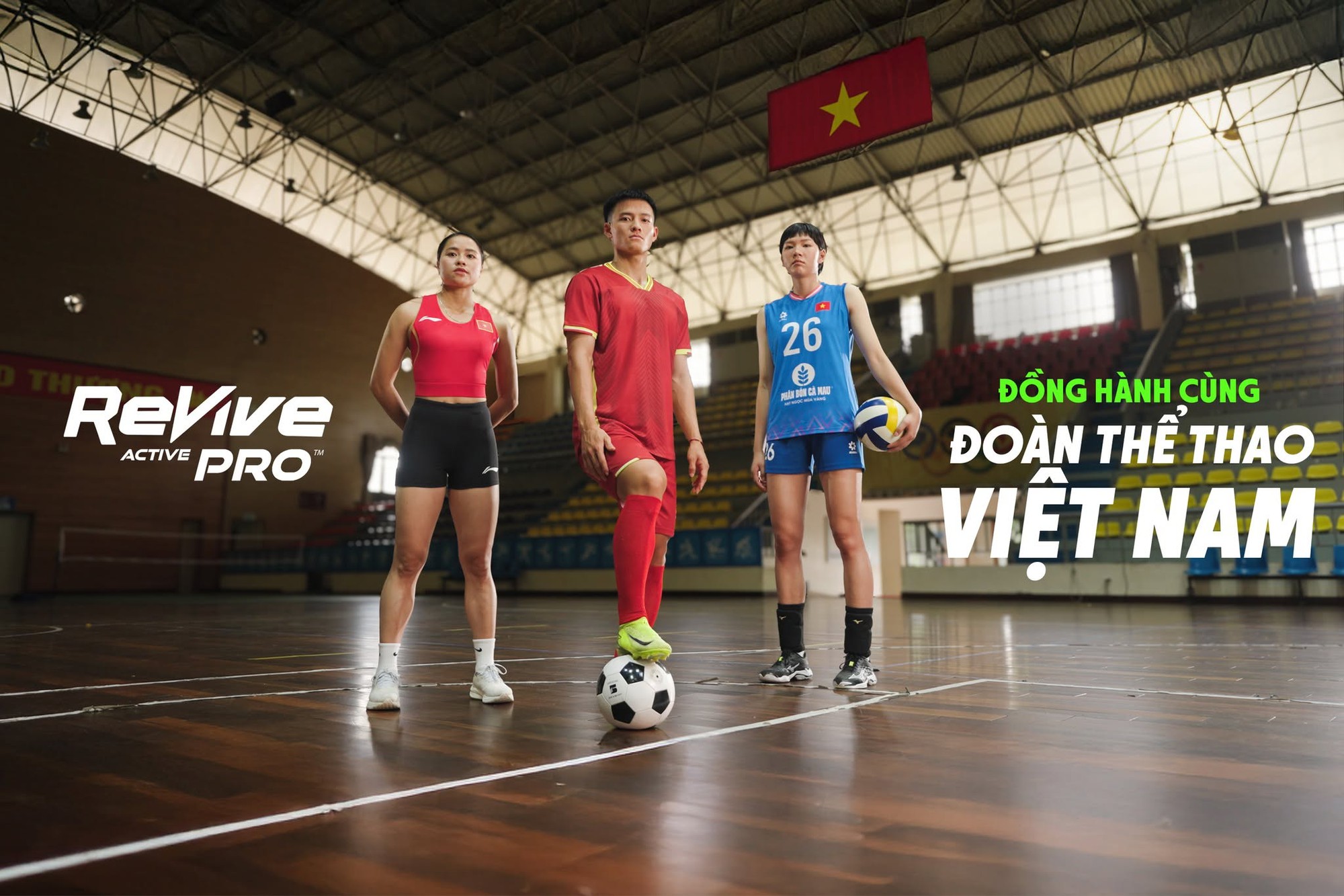 Từ sân tập đến sân đấu: Revive Thể Thao sẵn sàng cùng tuyển thủ Việt Nam chinh phục ASIAD 2026 - Ảnh 1.