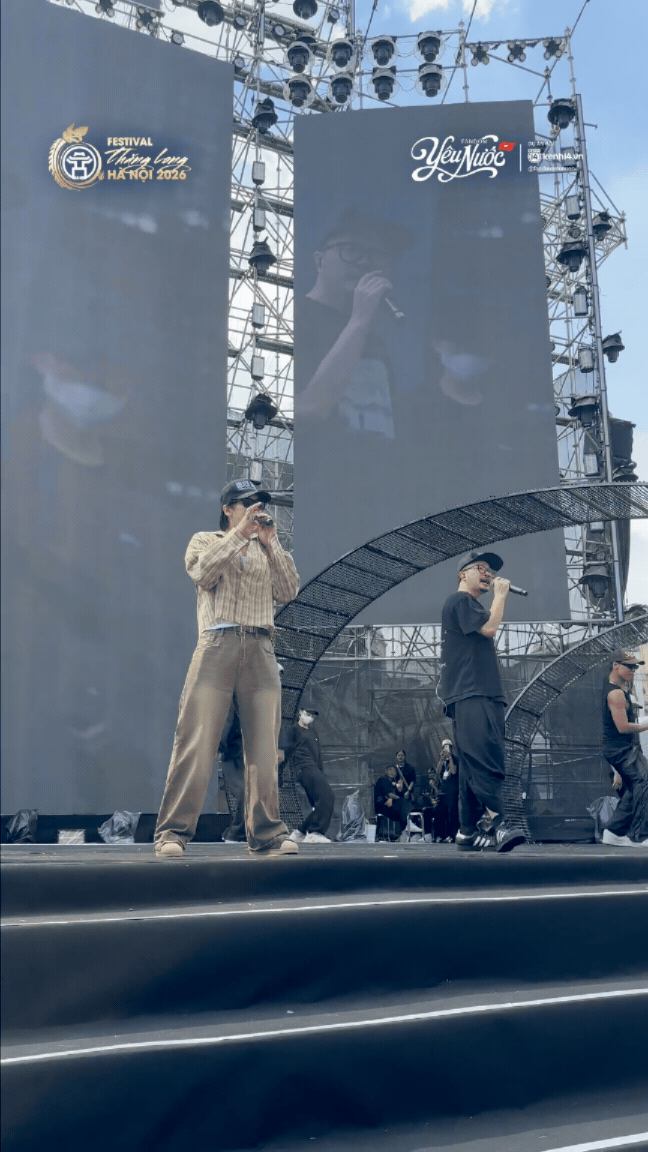 Bế mạc Festival Thăng Long 2026 đếm ngược giờ mở m&agrave;n: (S)TRONG Trọng Hiếu, H&agrave; L&ecirc; v&agrave; Đỗ Ho&agrave;ng Hiệp "l&ecirc;n d&acirc;y c&oacute;t" cho m&agrave;n kết hợp mới toanh- Ảnh 3.