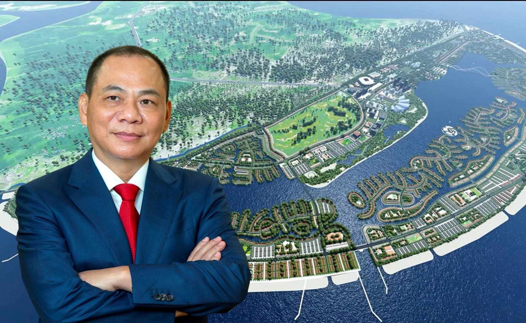 Tỷ ph&uacute; Phạm Nhật Vượng đang cho gần 9.000 người, hơn 2.000 m&aacute;y m&oacute;c thi c&ocirc;ng xuy&ecirc;n ng&agrave;y đ&ecirc;m tại si&ecirc;u dự &aacute;n 18 tỷ USD- Ảnh 1.
