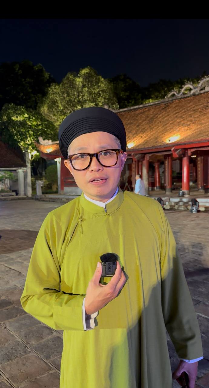 12 phút xem gần 1.000 năm lịch sử Văn Miếu - Quốc Tử Giám qua 3D Mapping có gì đặc biệt? - Ảnh 25.