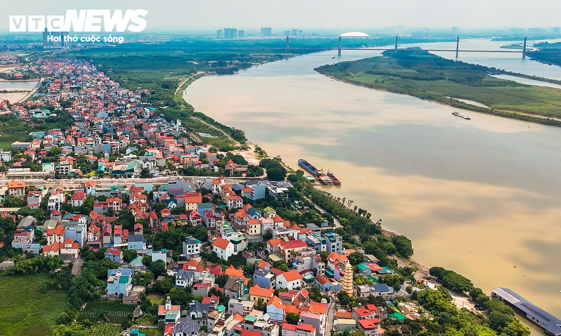 To&agrave;n cảnh hai bờ s&ocirc;ng Hồng trước quy hoạch trục đại lộ cảnh quan 11.400ha- Ảnh 11.