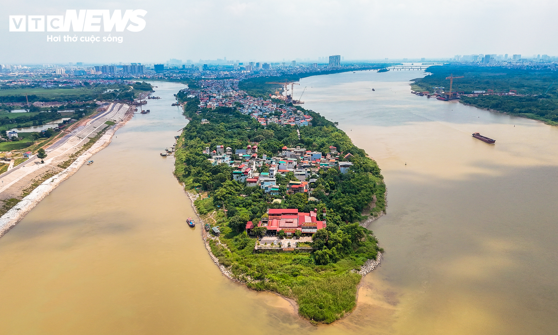 To&agrave;n cảnh hai bờ s&ocirc;ng Hồng trước quy hoạch trục đại lộ cảnh quan 11.400ha- Ảnh 12.