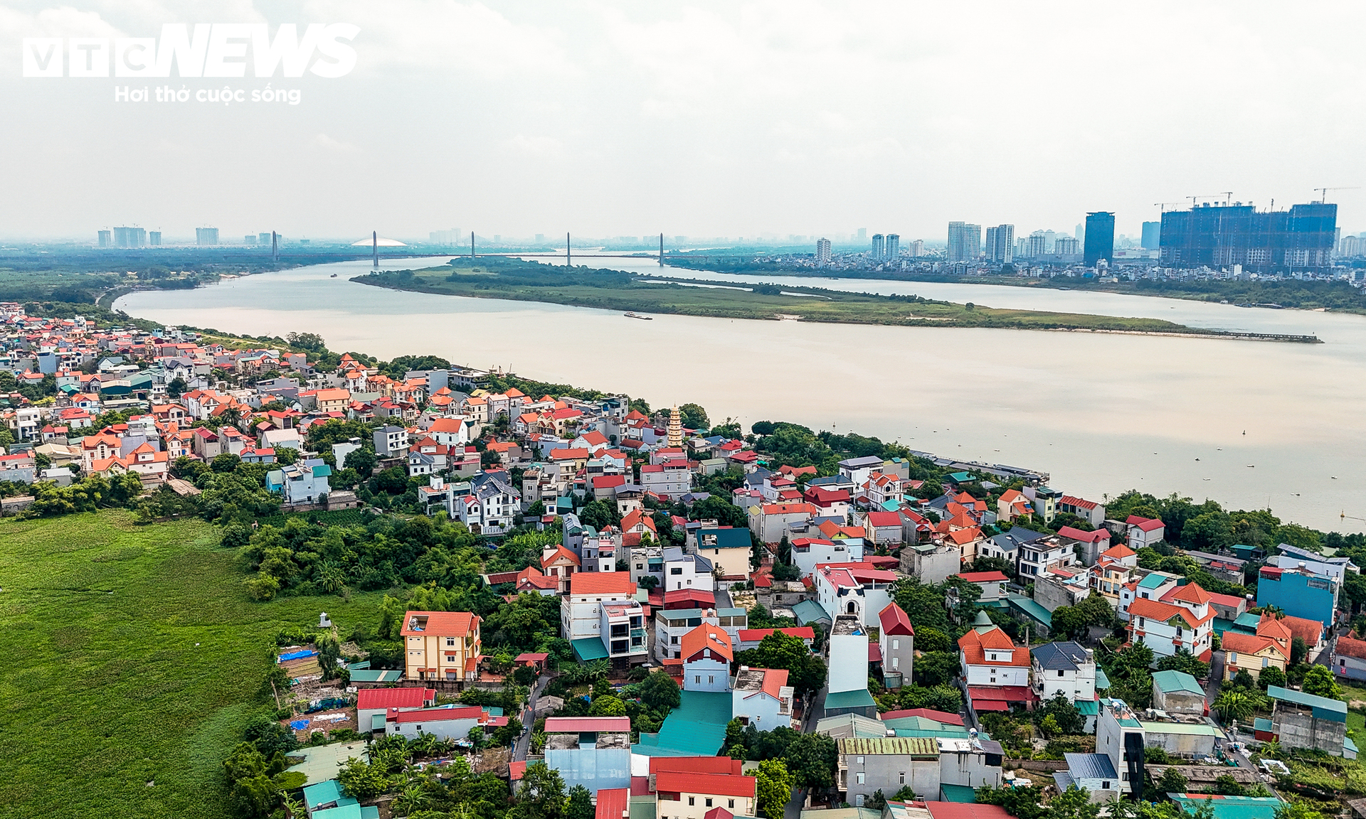 To&agrave;n cảnh hai bờ s&ocirc;ng Hồng trước quy hoạch trục đại lộ cảnh quan 11.400ha- Ảnh 17.