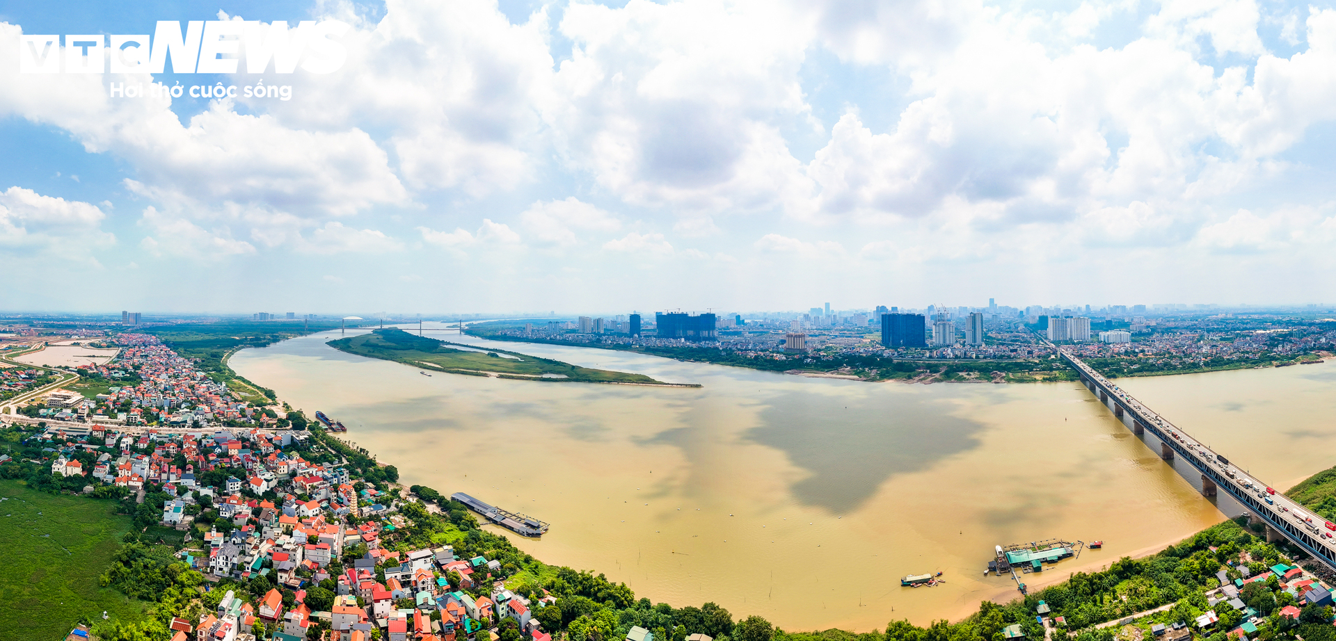 To&agrave;n cảnh hai bờ s&ocirc;ng Hồng trước quy hoạch trục đại lộ cảnh quan 11.400ha- Ảnh 18.