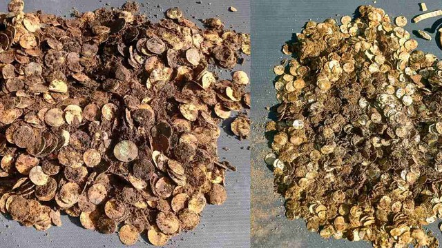 Phát hiện kho bạc nặng 4,5 kg sau hàng thế kỷ nằm dưới lòng đất, người tìm thấy được nhận bao nhiêu tiền?- Ảnh 1.