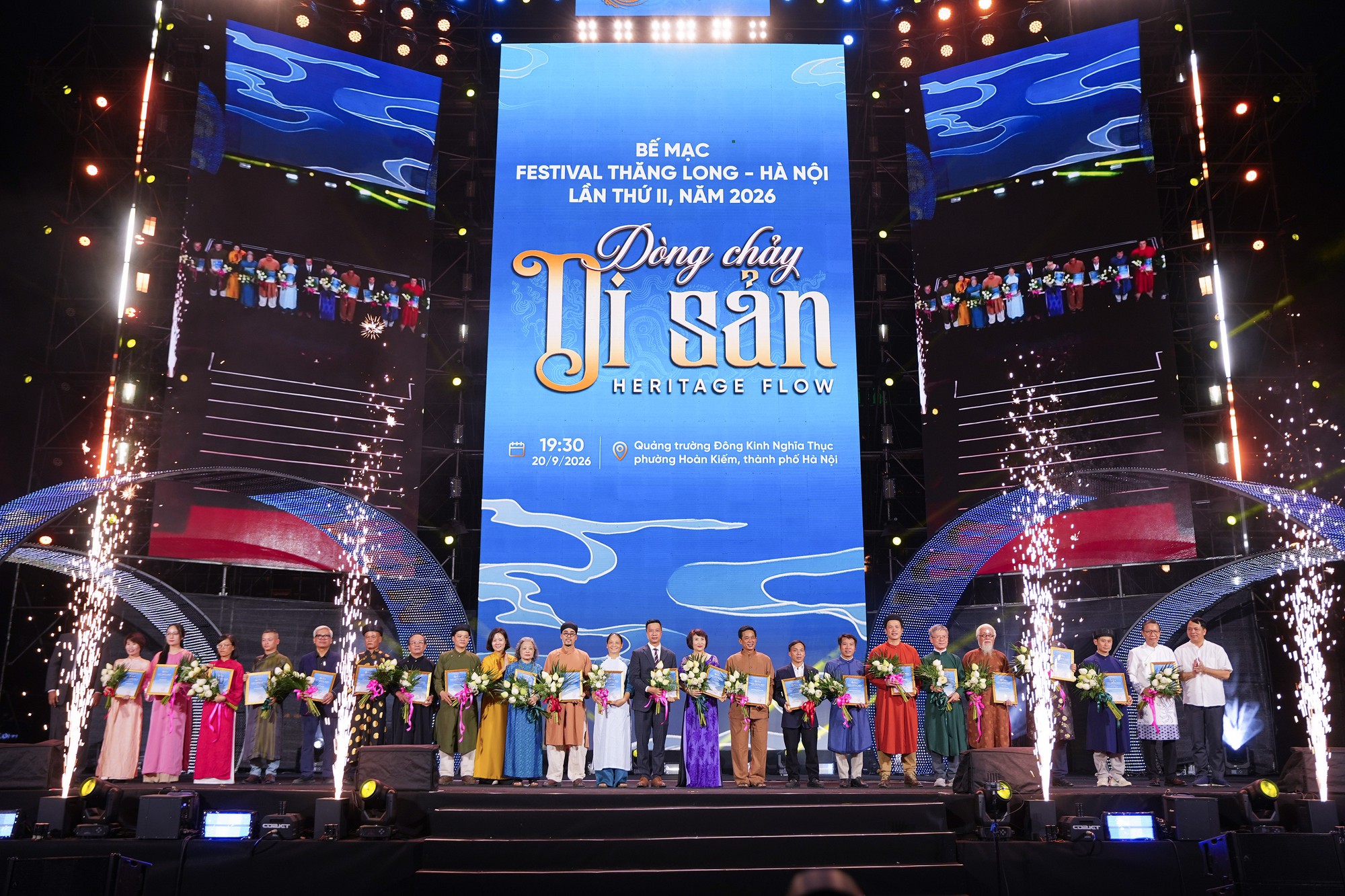 Toàn cảnh lễ bế mạc Festival Thăng Long - Hà Nội 2026: Di sản được trao truyền, sáng tạo và tiếp nối - Ảnh 7.