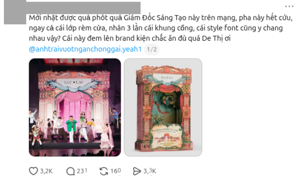 Anh Trai Vượt Ngàn Chông Gai thông báo nóng tranh cãi bản quyền: Đang liên hệ GUCCI - Ảnh 1.