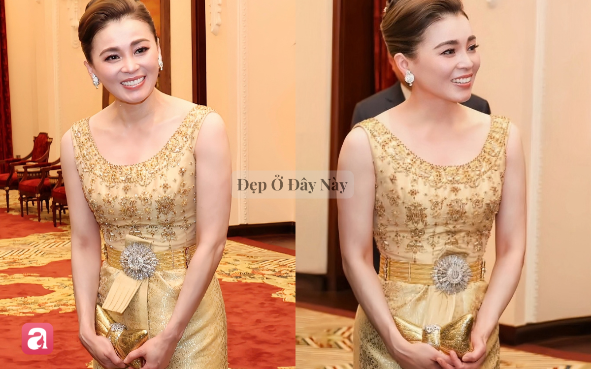 Ho&agrave;ng hậu Th&aacute;i Lan chọn chiếc clutch đ&iacute;nh kim cương mang đậm dấu ấn thủ c&ocirc;ng- Ảnh 3.
