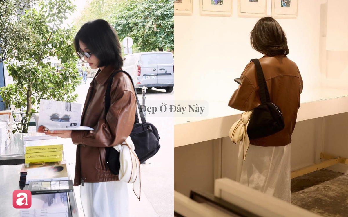&Aacute;o kho&aacute;c da: Item hack tuổi gi&uacute;p Song Hye Kyo trẻ trung hơn trong m&ugrave;a thu - Ảnh 3.
