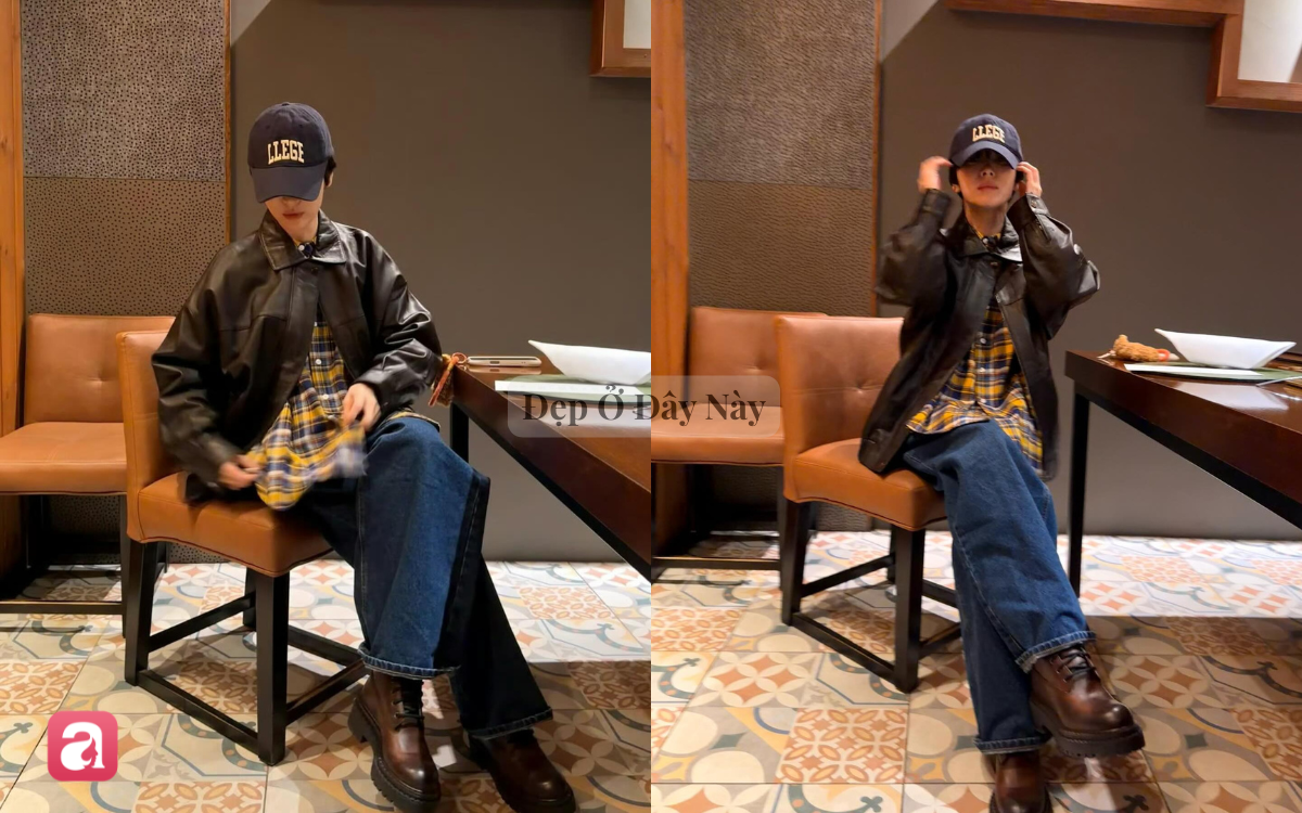 &Aacute;o kho&aacute;c da: Item hack tuổi gi&uacute;p Song Hye Kyo trẻ trung hơn trong m&ugrave;a thu - Ảnh 4.