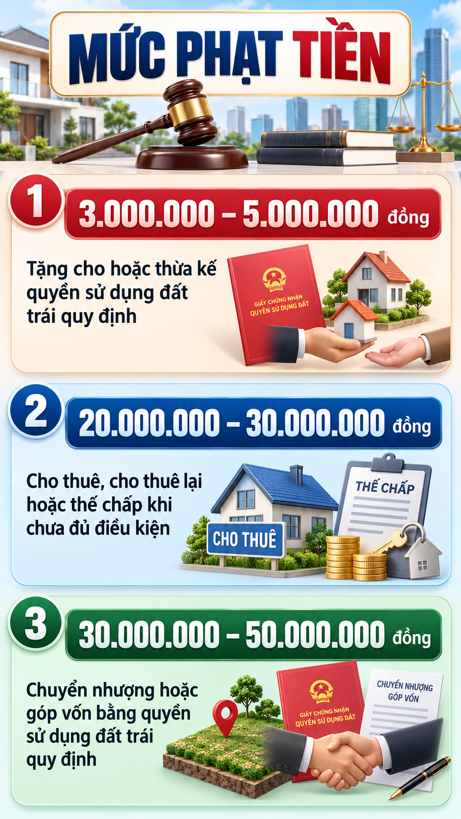 Tất cả người d&acirc;n c&oacute; sổ đỏ ch&uacute; &yacute; quy định phạt đến 50 triệu đồng - Ảnh 2.