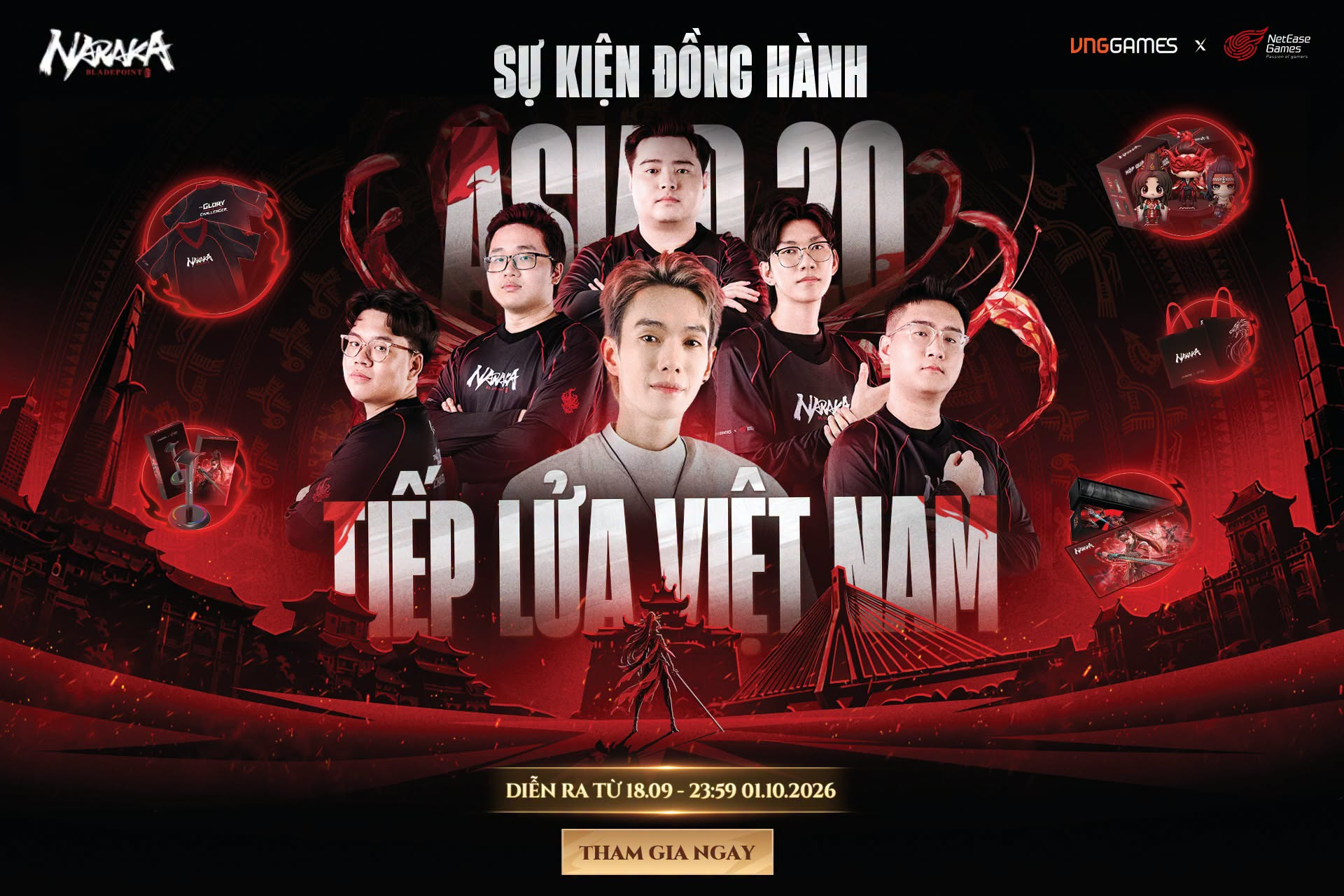 NARAKA: Bladepoint hợp t&aacute;c MASEW v&agrave; KIMLONG ra mắt ca kh&uacute;c cổ vũ Đội tuyển Quốc gia tại ASIAD 20 - Ảnh 3.