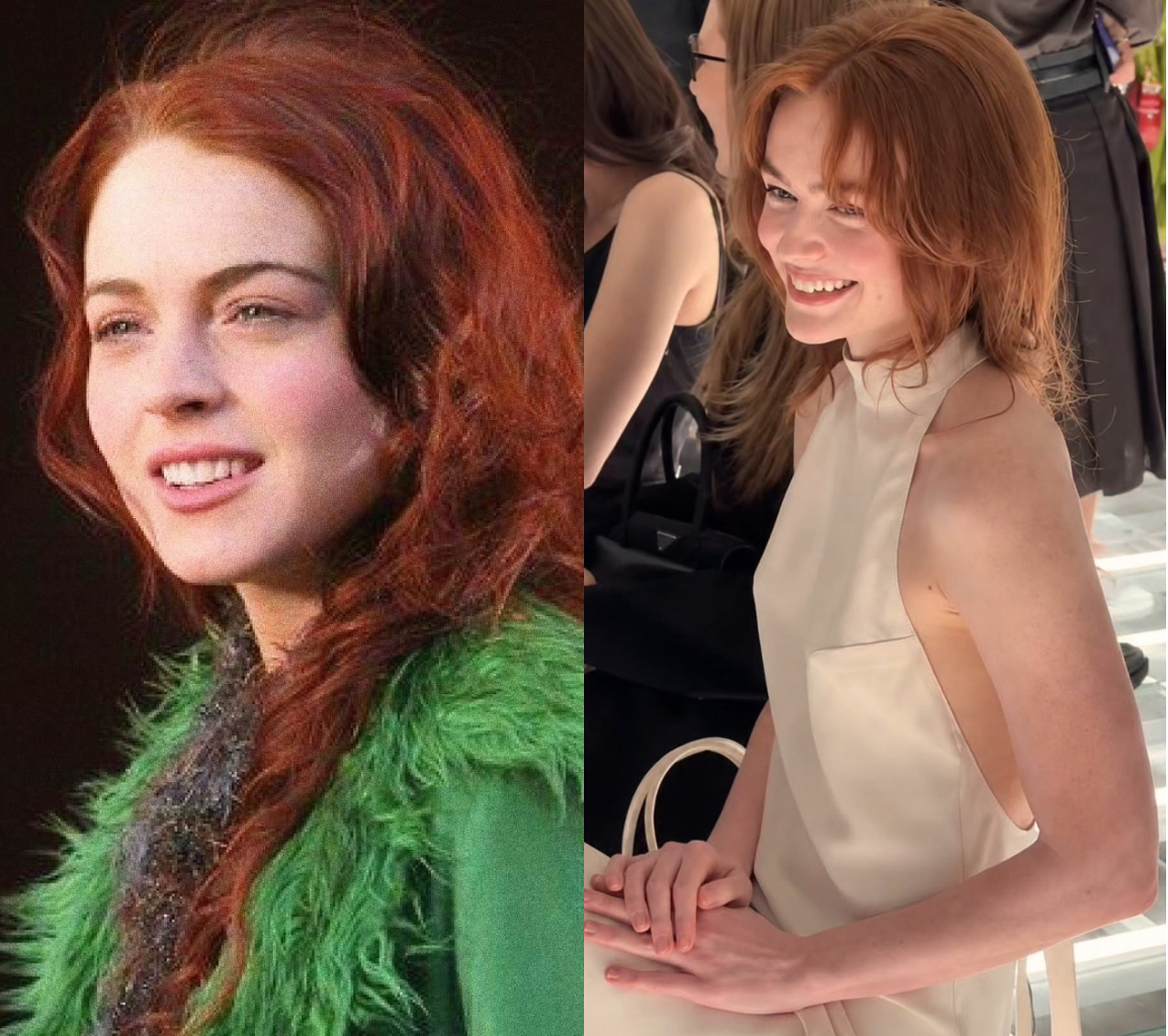 "Bạch Tuyết t&oacute;c đỏ" xuất hiện g&acirc;y sốt show Prada: Visual được v&iacute; như Lindsay Lohan thời trẻ- Ảnh 5.