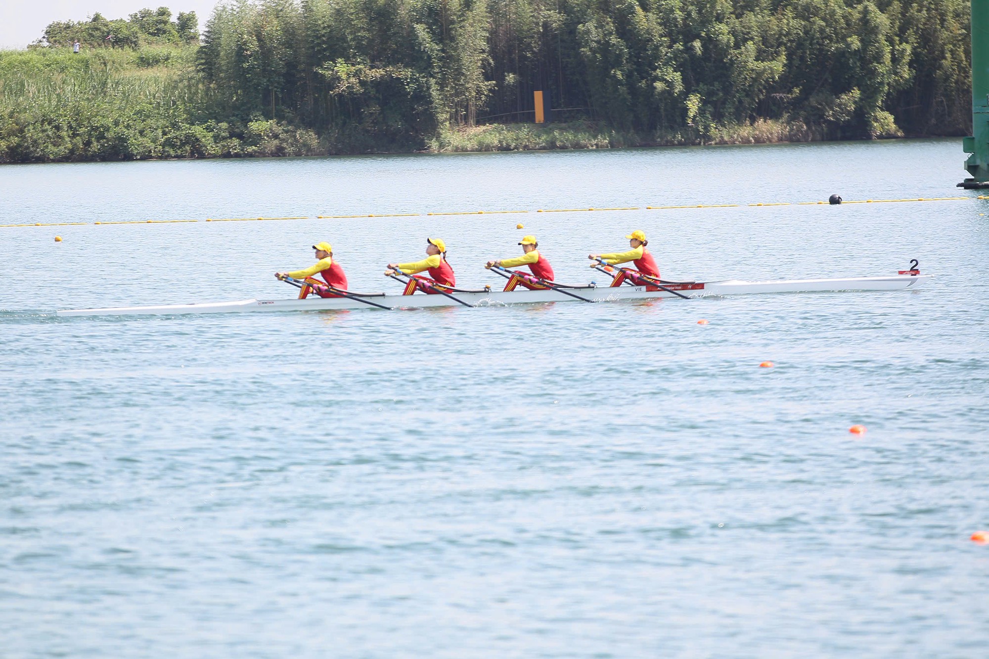 4 c&ocirc; g&aacute;i rowing Việt Nam vượt ch&ocirc;ng gai gi&agrave;nh huy chương ASIAD 2026- Ảnh 2.