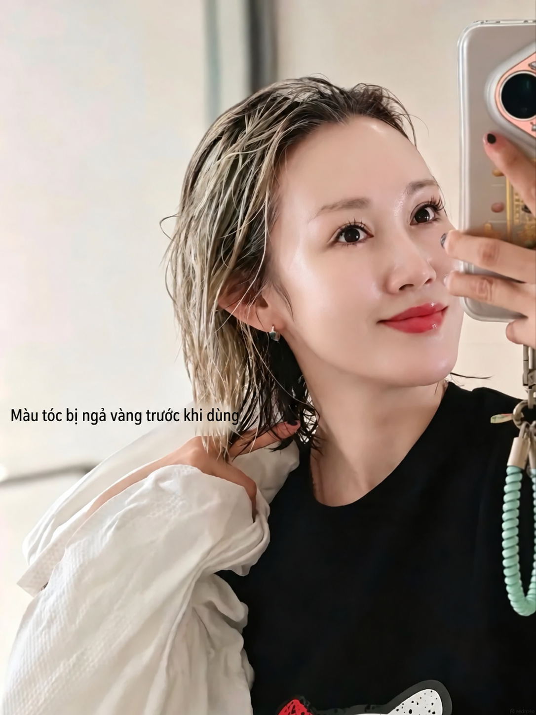T&oacute;c bạc nhiều vẫn đẹp: Kinh nghiệm tẩy t&oacute;c v&agrave; giữ m&agrave;u kh&ocirc;ng bị loang ở tuổi 44+- Ảnh 5.