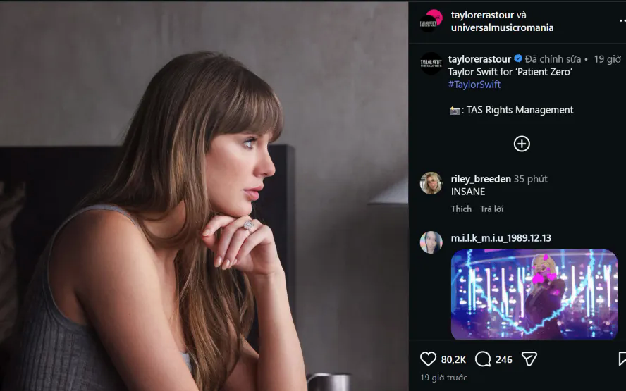 Taylor Swift "nh&aacute; h&agrave;ng" cho ca kh&uacute;c mới - Ảnh 1.