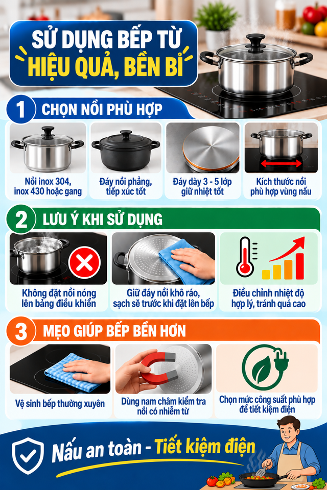 Vung nồi bỗng d&iacute;nh chặt v&agrave;o mặt bếp: Nhấc l&ecirc;n ngay l&agrave; điều n&ecirc;n tr&aacute;nh- Ảnh 6.