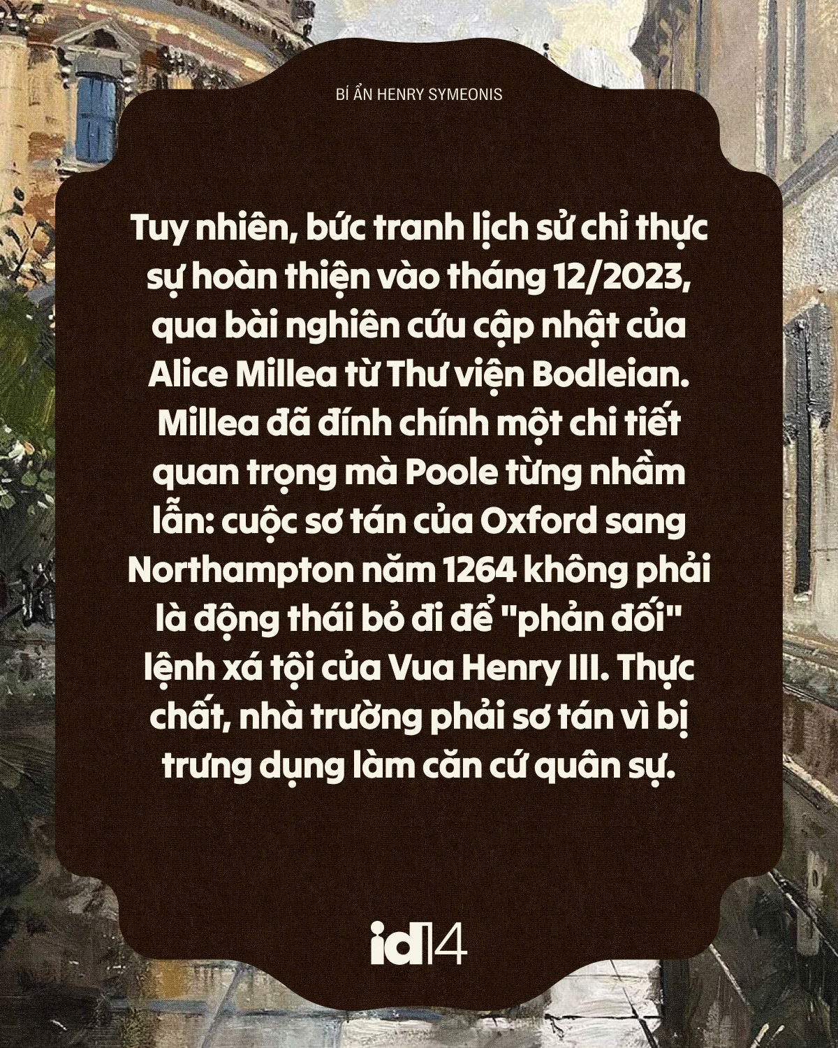 Bí ẩn Henry Symeonis: Vì sao sinh viên Oxford phải thề "không bao giờ tha thứ" cho một kẻ vô danh suốt 5 thế kỷ? - Ảnh 14.