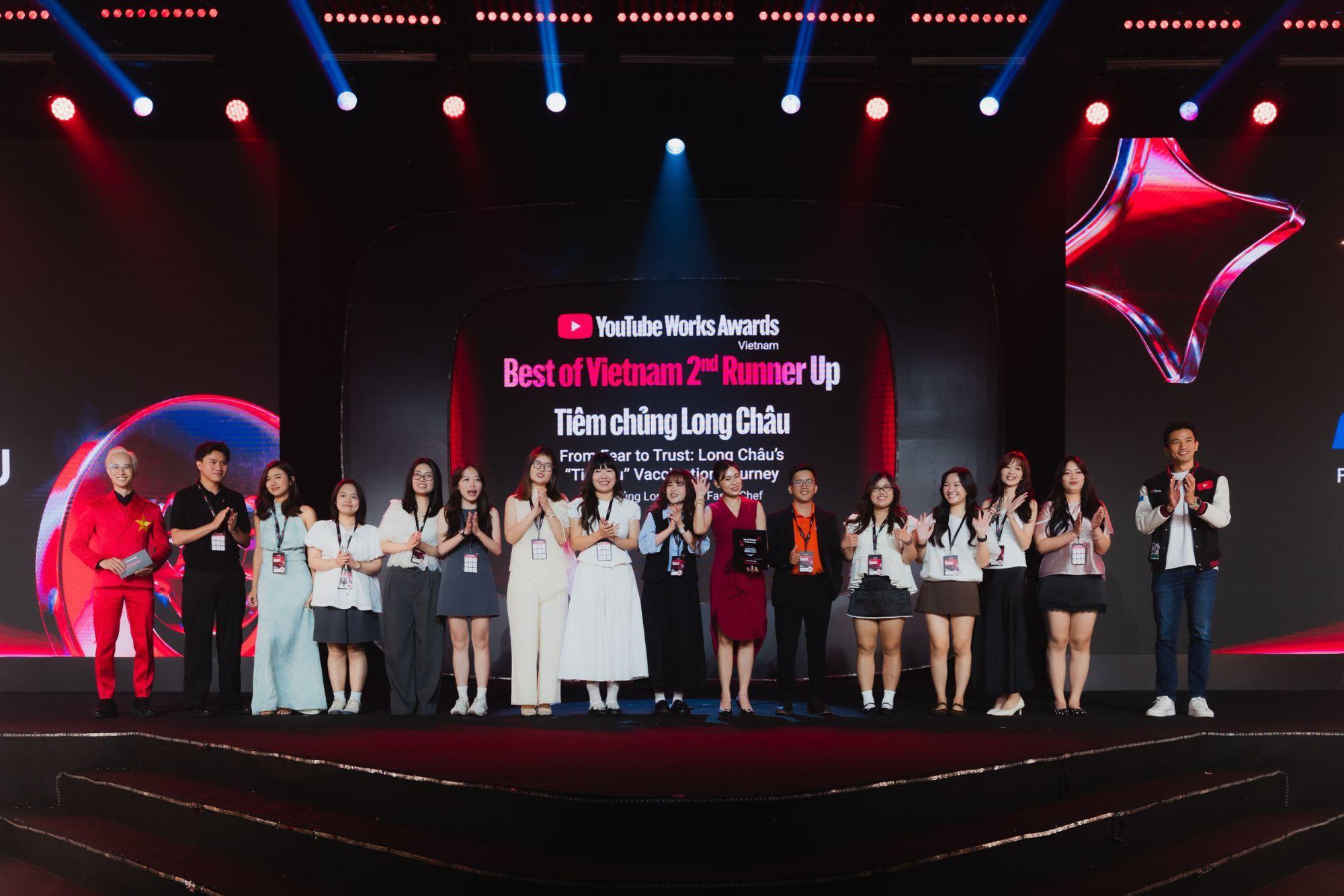 &rlm;Long Ch&acirc;u gi&agrave;nh giải thưởng Top 3 &ldquo;Best of Vietnam&rdquo; tại YouTube Works Awards Vietnam 2026&rlm;         &rlm; &rlm; - Ảnh 1.