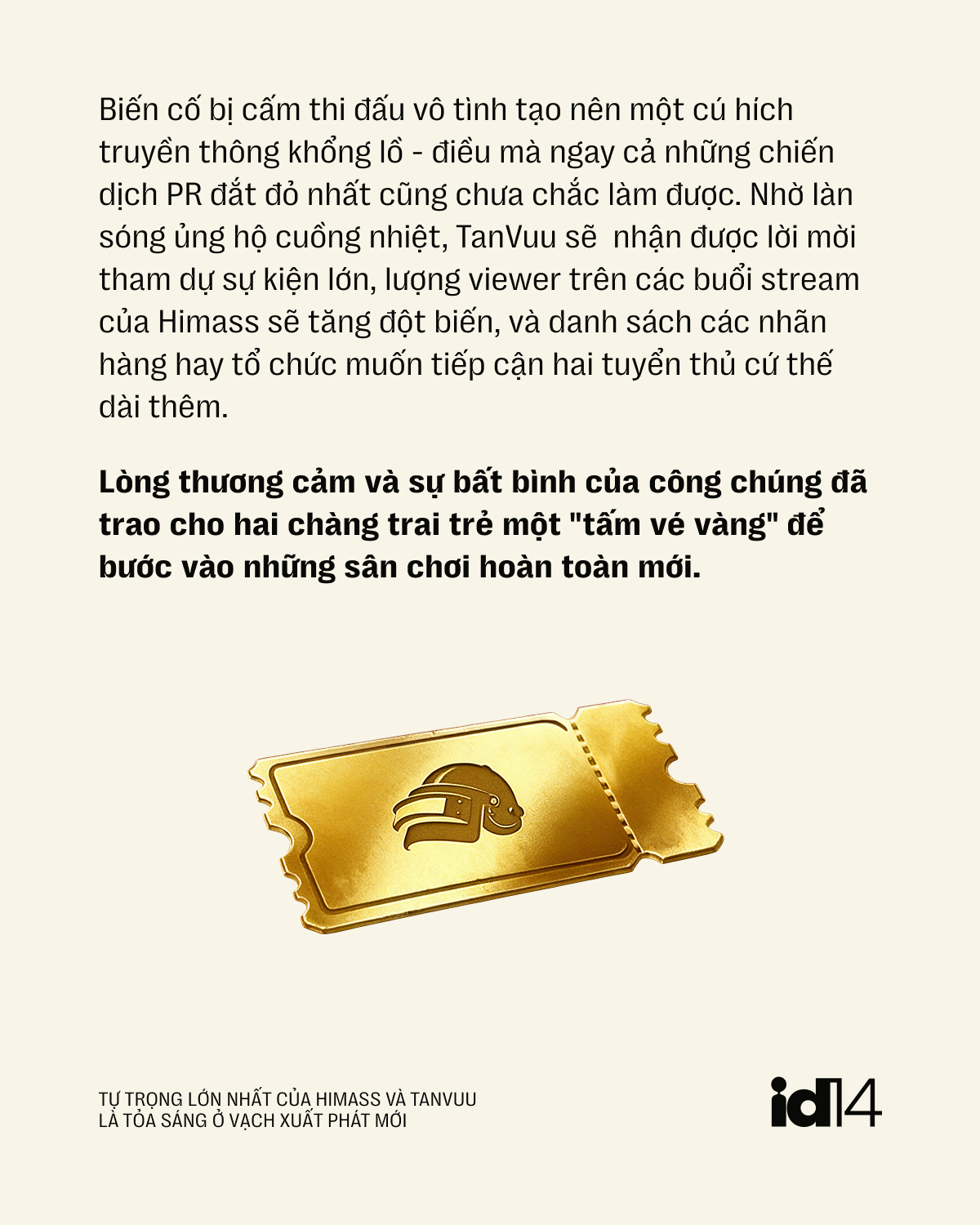 Sau bản &aacute;n từ PUBG: Tự trọng lớn nhất của Himass v&agrave; TanVuu l&agrave; tỏa s&aacute;ng ở vạch xuất ph&aacute;t mới- Ảnh 6.