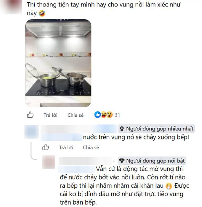 Vung nồi bỗng d&iacute;nh chặt v&agrave;o mặt bếp: Nhấc l&ecirc;n ngay l&agrave; điều n&ecirc;n tr&aacute;nh- Ảnh 5.
