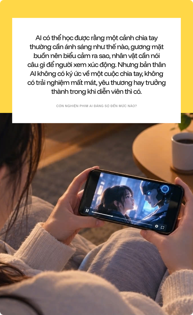 Cơn nghiện phim AI đ&aacute;ng sợ đến mức n&agrave;o: Kh&aacute;n giả mất ki&ecirc;n nhẫn, điện ảnh bị thay thế?- Ảnh 7.