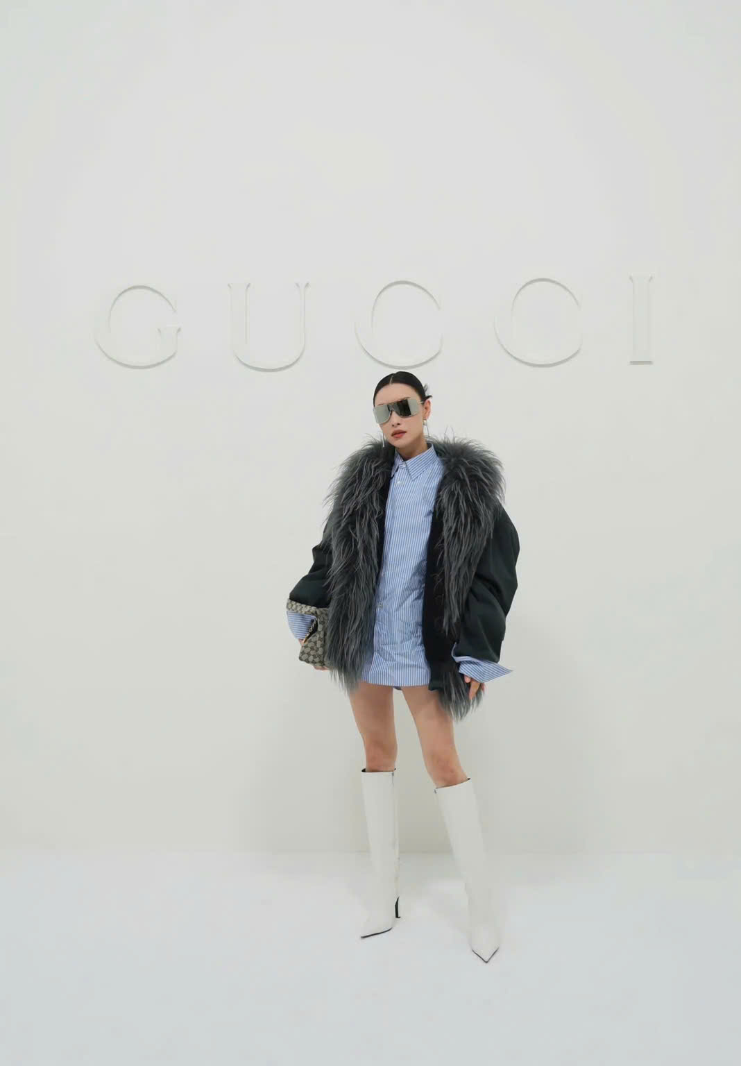 &ldquo;Bộ tứ&rdquo; sao Trung đi fashion week sang nhất l&uacute;c n&agrave;y: T&igrave;nh cũ Tỉnh B&aacute;ch Nhi&ecirc;n với Điền Hi Vi thi nhau slay!- Ảnh 9.