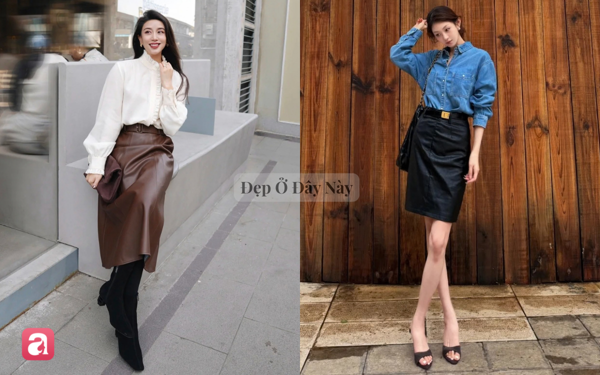 Ch&acirc;n v&aacute;y da với &aacute;o sơ mi: Combo l&ecirc;n đồ chuẩn "old money" rất hợp với m&ugrave;a thu - Ảnh 2.