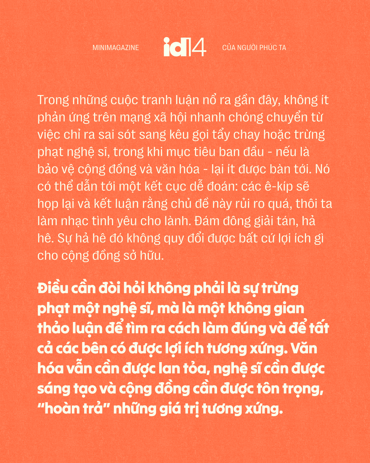 Khi nghệ sĩ s&aacute;ng tạo với văn h&oacute;a v&ugrave;ng miền: Bao giờ hết &ldquo;của người ph&uacute;c ta&rdquo;? - Ảnh 13.