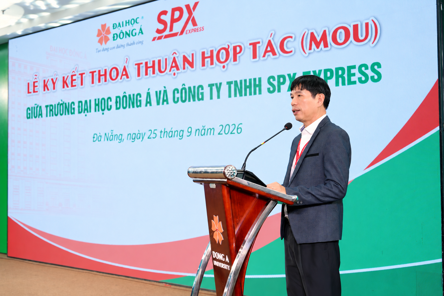 SPX Express c&ugrave;ng Trường Đại học Đ&ocirc;ng &Aacute; k&yacute; kết hợp t&aacute;c chiến lược ph&aacute;t triển nguồn nh&acirc;n lực logistics - Ảnh 3.