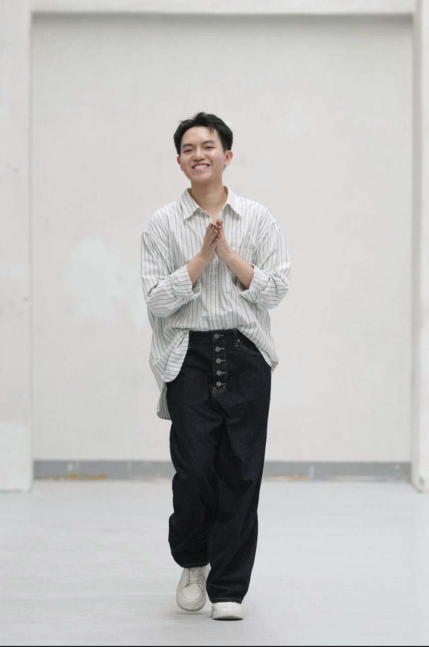NTK trẻ Phan Đăng Ho&agrave;ng "xuất khẩu Tấm C&aacute;m&rdquo; đến Milan Fashion Week- Ảnh 1.