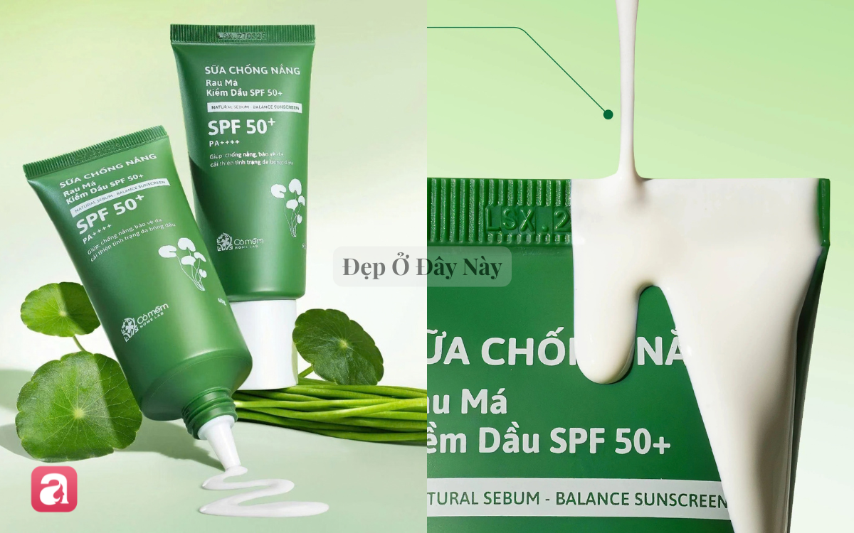 5 kem chống nắng kiềm dầu "made in Vietnam" gi&uacute;p da r&aacute;o mịn, căng b&oacute;ng tự nhi&ecirc;n cả ng&agrave;y- Ảnh 2.