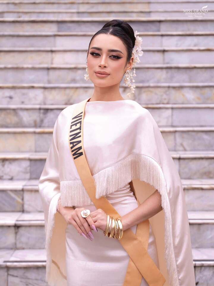 Sắc v&oacute;c 'b&ocirc;ng hồng lai' đại diện Việt Nam tại Miss Grand International 2026- Ảnh 2.