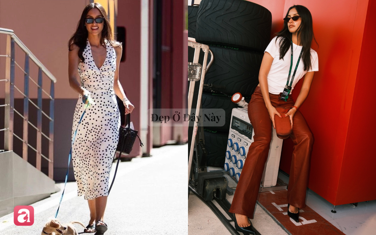 Bạn th&acirc;n của Hailey Bieber, c&ocirc; d&acirc;u đẹp nhất l&agrave;ng F1: Style cổ điển, nhan sắc kh&ocirc;ng g&oacute;c chết- Ảnh 6.