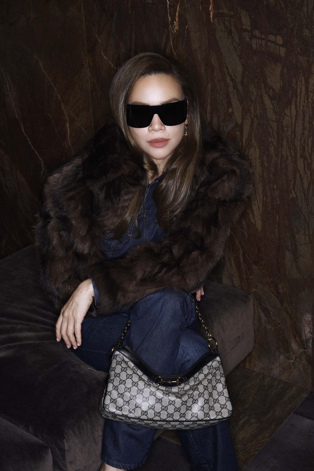 Hồ Ngọc H&agrave; toả s&aacute;ng ở Milan, đ&uacute;ng đẳng cấp &lsquo;Friend of House&rsquo; của Gucci - Ảnh 3.