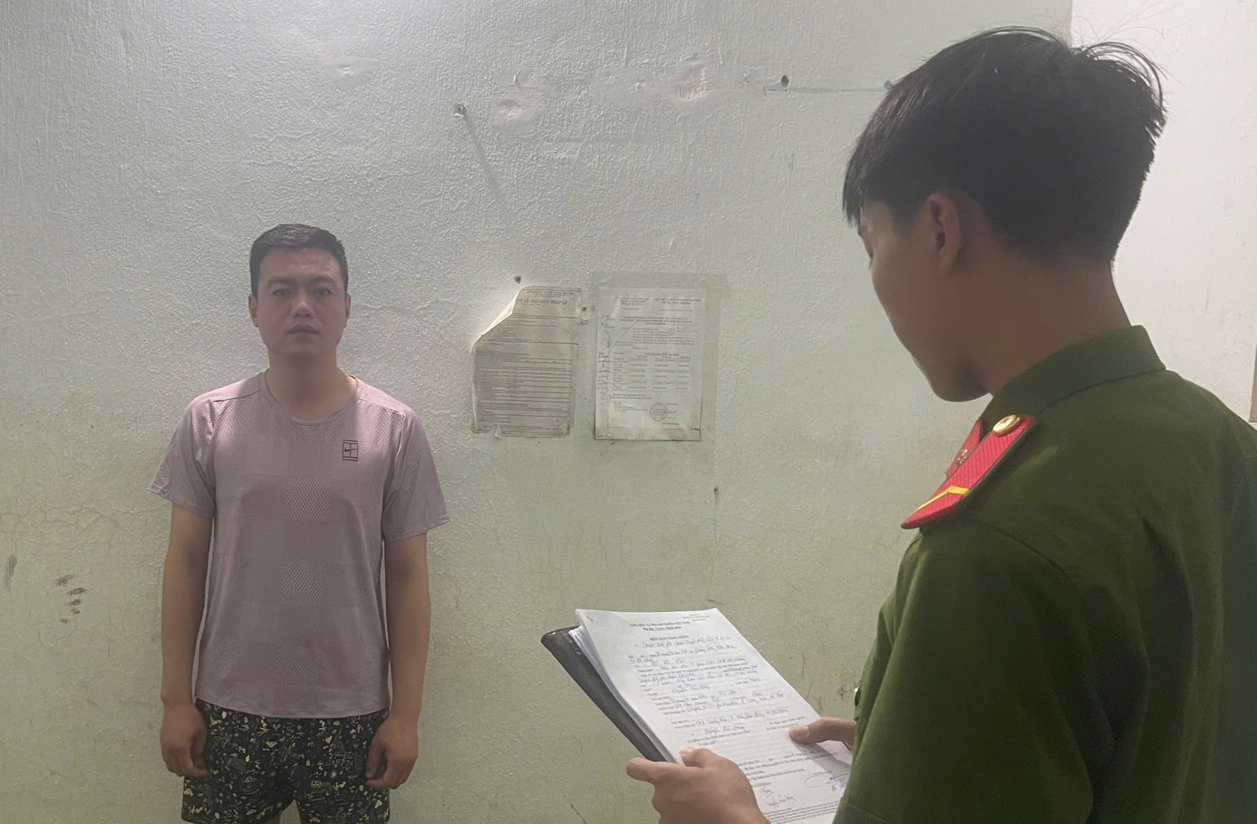 C&ocirc;ng an điều tra c&aacute;c giao dịch từ 5 triệu đến 200 triệu đồng của hơn 50 người: Bắt Nguyễn Hải Đăng SN 1992 - Ảnh 1.