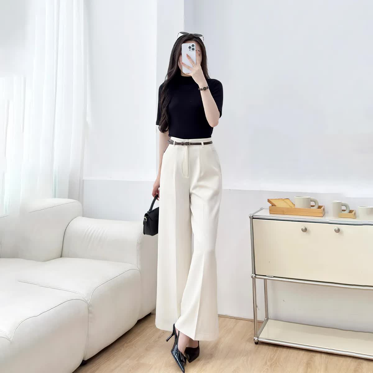 Diện cả c&acirc;y đồ trắng: B&iacute; k&iacute;p l&ecirc;n đồ đơn giản m&agrave; sang chuẩn "old money" cho n&agrave;ng c&ocirc;ng sở- Ảnh 9.
