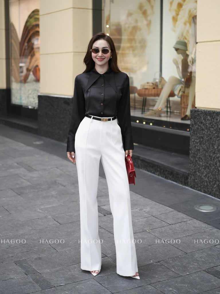 Diện cả c&acirc;y đồ trắng: B&iacute; k&iacute;p l&ecirc;n đồ đơn giản m&agrave; sang chuẩn "old money" cho n&agrave;ng c&ocirc;ng sở- Ảnh 10.