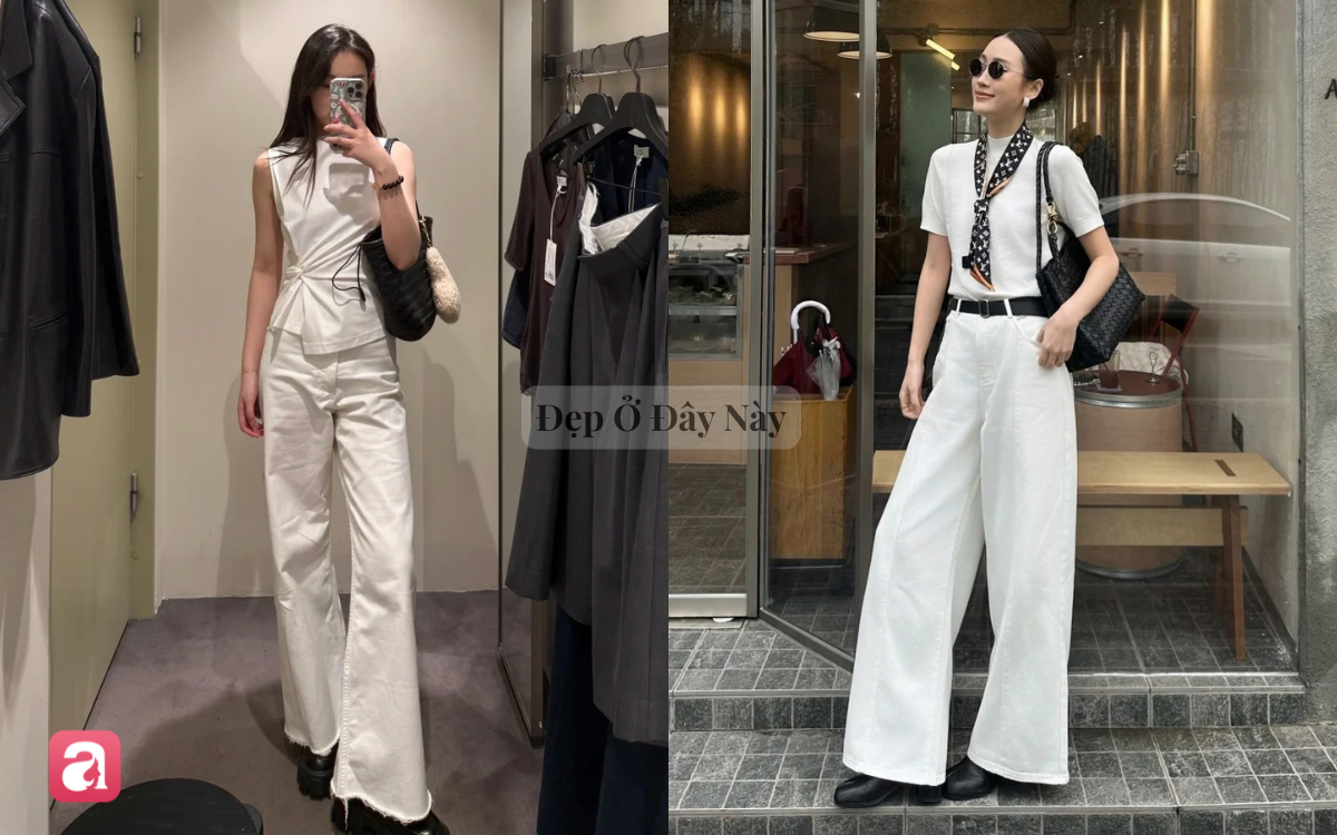 Diện cả c&acirc;y đồ trắng: B&iacute; k&iacute;p l&ecirc;n đồ đơn giản m&agrave; sang chuẩn "old money" cho n&agrave;ng c&ocirc;ng sở- Ảnh 3.