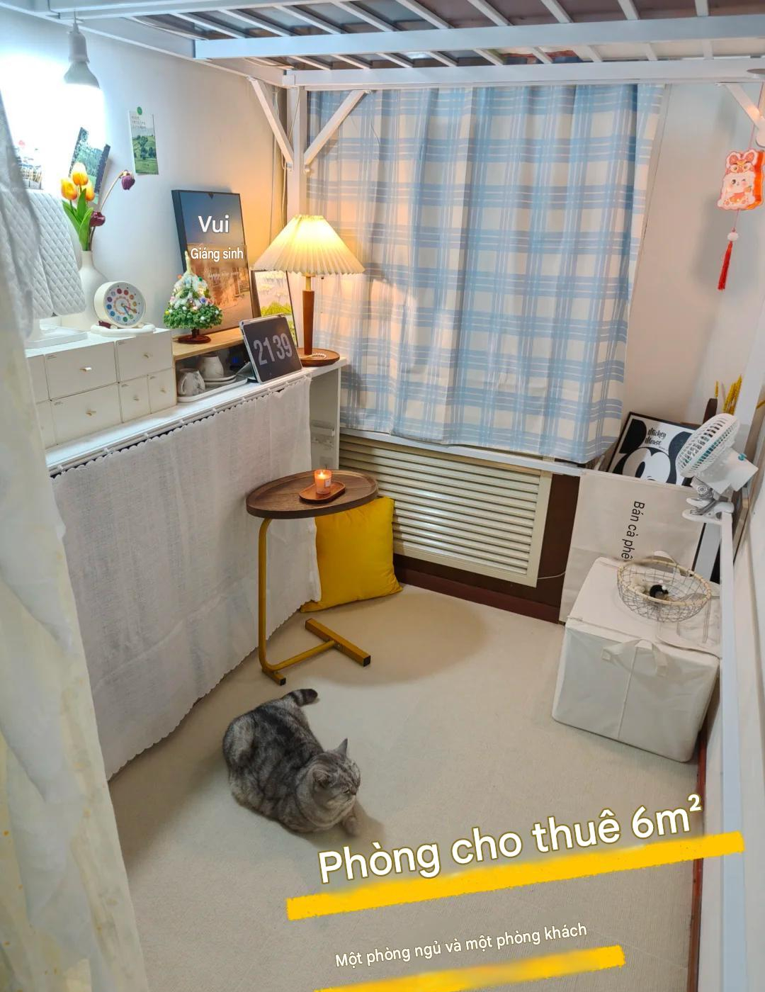 Ph&aacute;t hiện ph&ograve;ng trọ 6m&sup2; c&oacute; 1 ph&ograve;ng ngủ 1 ph&ograve;ng kh&aacute;ch- Ảnh 1.
