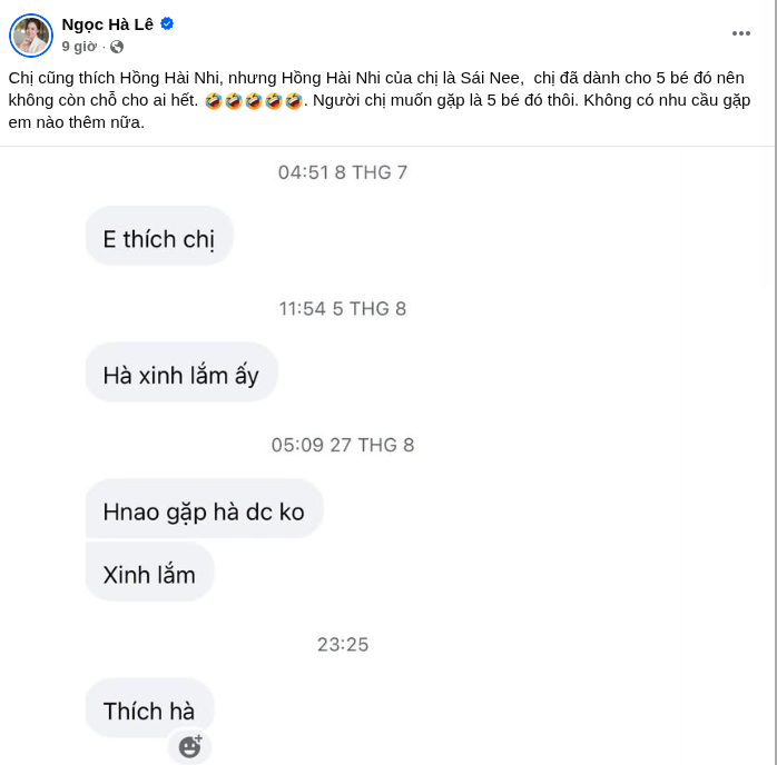 Vợ k&eacute;m 15 tuổi của NSND C&ocirc;ng L&yacute; bị "Hồng H&agrave;i Nhi" rủ đi hẹn h&ograve;- Ảnh 1.