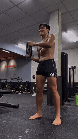 Từ nay hãy gọi thủ môn Bùi Tiến Dũng là “đội trưởng phòng gym”, body 8 múi “sầu riêng”, cơ bắp cuồn cuộn gây sốt- Ảnh 5.