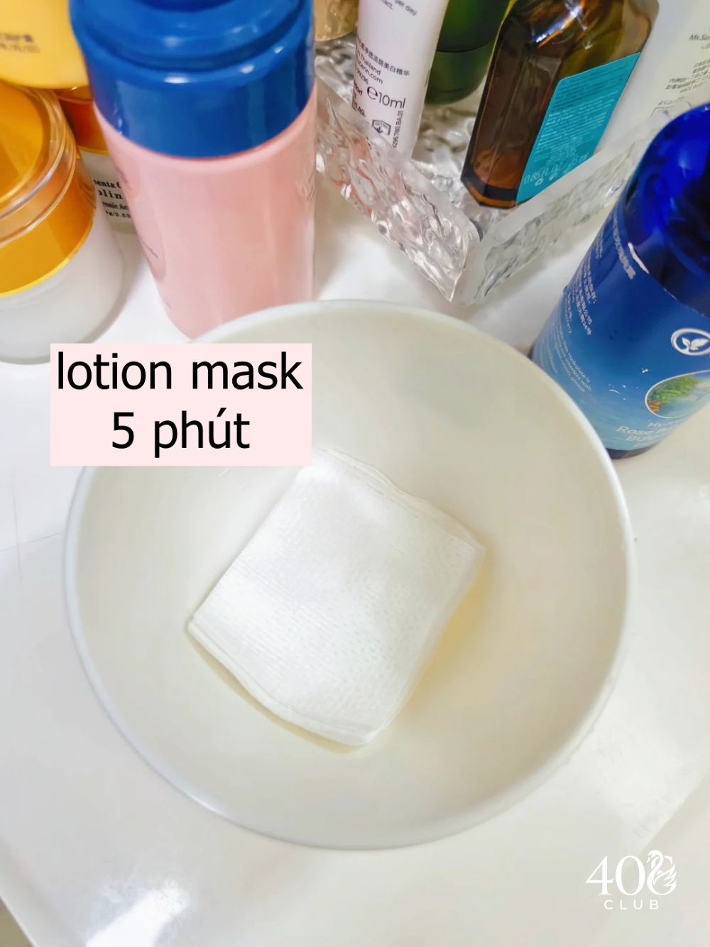 Đắp b&ocirc;ng thấm nước lotion 5 ph&uacute;t trước khi dưỡng da: Mẹo nhỏ gi&uacute;p da mềm mượt, bớt căng r&aacute;t - Ảnh 3.