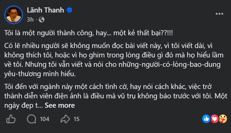 Nam thần Vbiz đăng t&acirc;m thư g&acirc;y sốc: Tố bạn th&acirc;n đ&acirc;m sau lưng, &eacute;p đền hợp đồng gần 3 tỷ, rơi v&agrave;o đường c&ugrave;ng- Ảnh 1.
