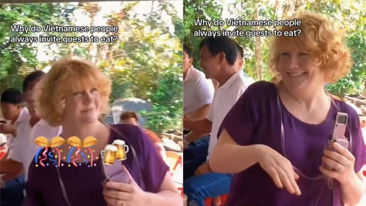 Kh&aacute;ch T&acirc;y thắc mắc: 'Tại sao người Việt Nam hay mời kh&aacute;ch lạ v&agrave;o ăn cỗ?'- Ảnh 1.