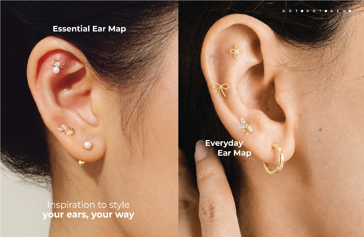 Golden Ear Map: Gợi &yacute; 5 tọa độ tr&ecirc;n v&agrave;nh tai, b&iacute; quyết đu trend mini stud chuẩn gu - Ảnh 4.