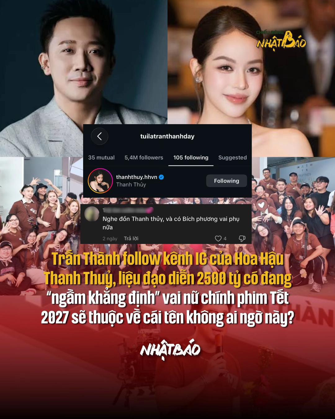 Rộ tin nữ ch&iacute;nh phim Tết của Trấn Th&agrave;nh l&agrave; Hoa hậu hot nhất Vbiz, chỉ 1 h&agrave;nh động đ&atilde; để lộ tất cả- Ảnh 2.